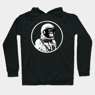 Space Chimp Street Art Style Hoodie